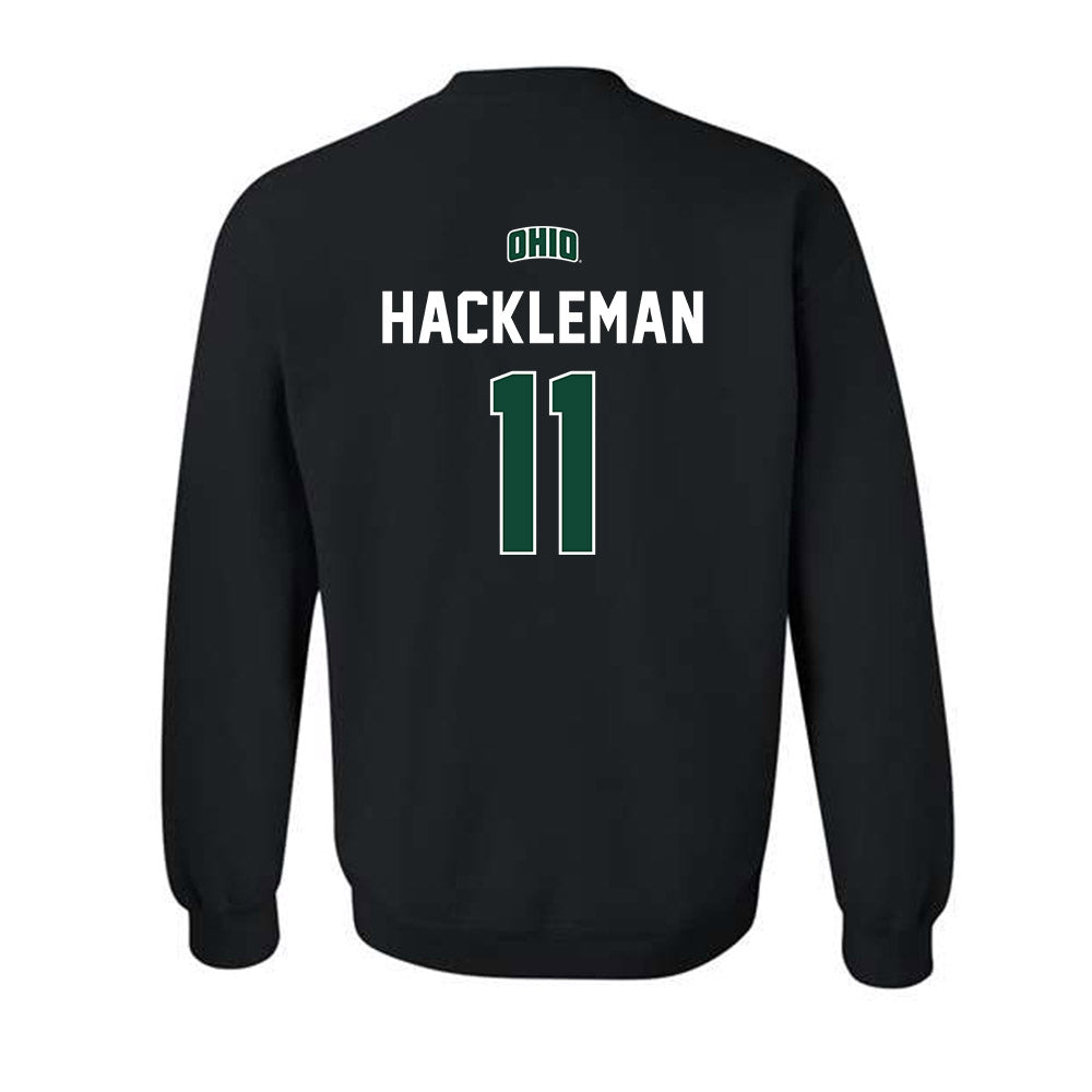 Ohio - NCAA Football : Zach Hackleman - Classic Shersey Crewneck Sweatshirt-1
