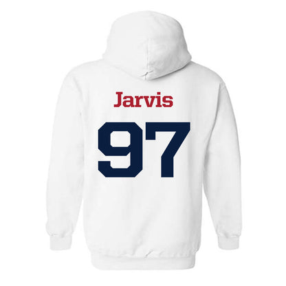 Liberty - NCAA Football : Mike Jarvis - Generic Shersey Hooded Sweatshirt