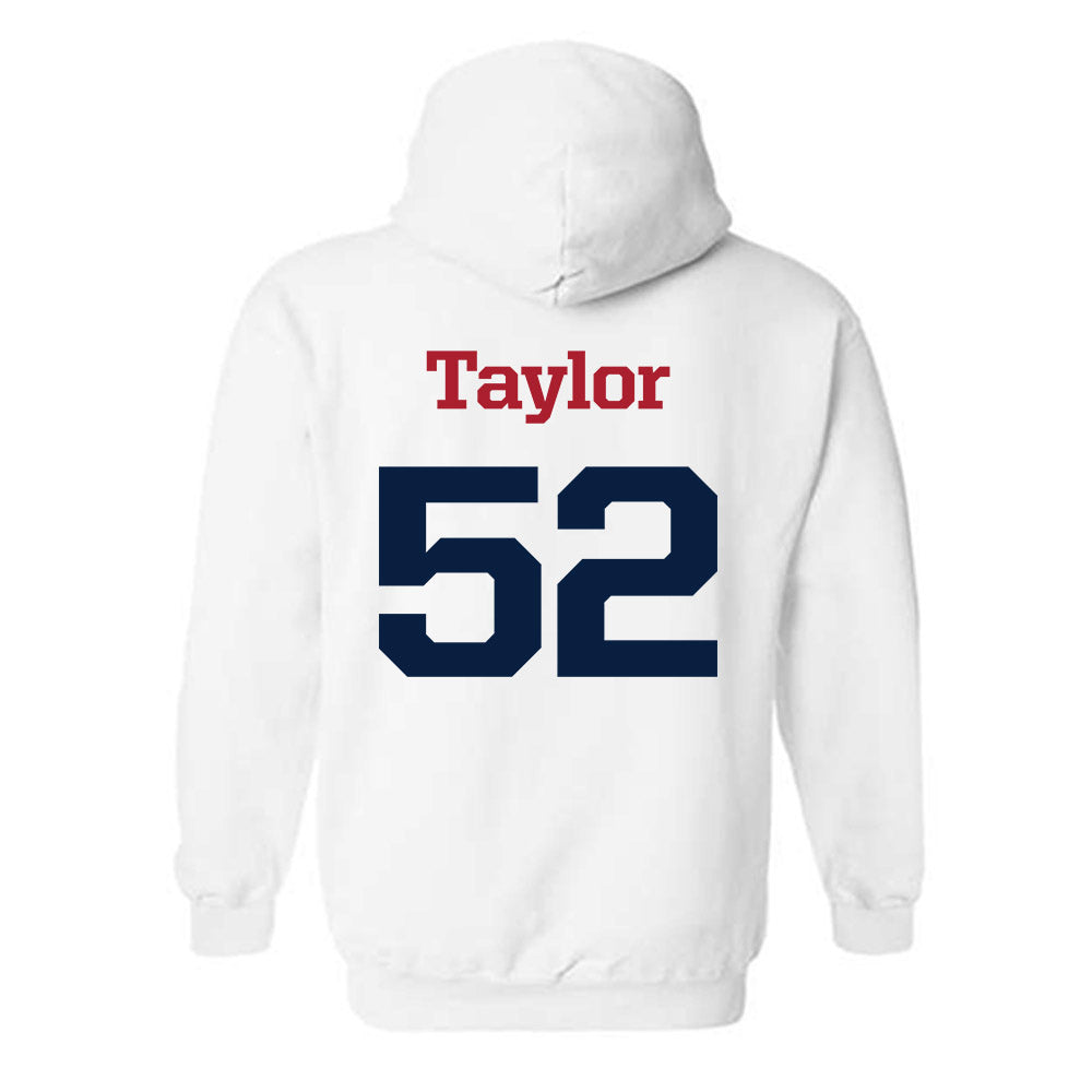 Liberty - NCAA Football : Jacob Taylor - Generic Shersey Hooded Sweatshirt-1
