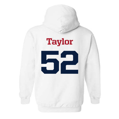 Liberty - NCAA Football : Jacob Taylor - Generic Shersey Hooded Sweatshirt-1