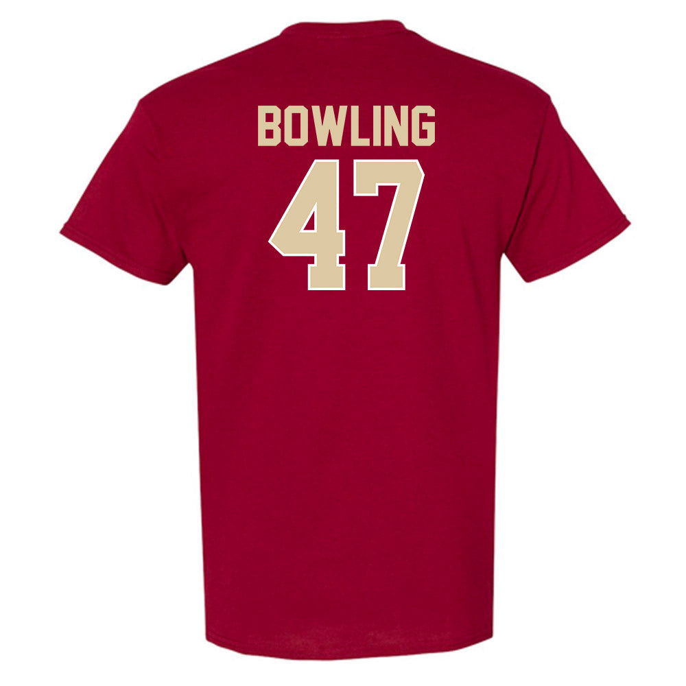 Boston College - NCAA Football : Caden Bowling - T-Shirt