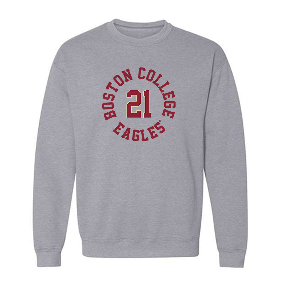 Boston College - NCAA Men's Basketball : Will Eggemeier - Classic Shersey Crewneck Sweatshirt