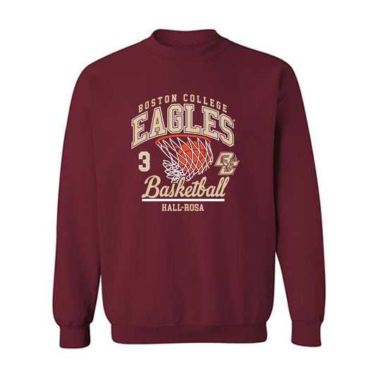 Boston College - NCAA Women's Basketball : Natalia Hall-Rosa - Sports Shersey Crewneck Sweatshirt-0