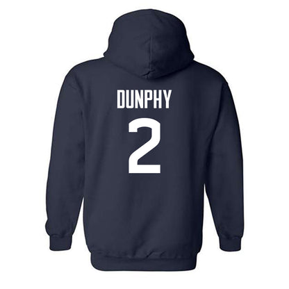 UConn - NCAA Men's Ice Hockey : Brendan Dunphy - Classic Shersey Hooded Sweatshirt-1