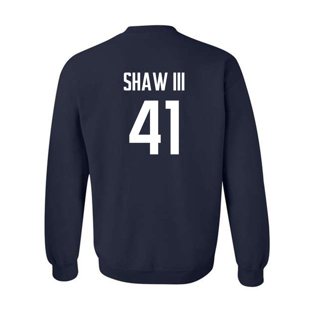 UConn - NCAA Baseball : Gregory Shaw III - Classic Shersey Crewneck Sweatshirt-1