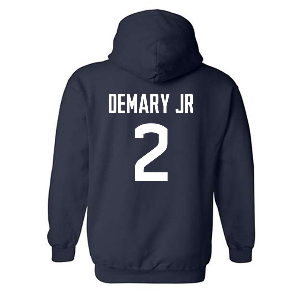 UConn - NCAA Men's Basketball : Silas Demary Jr - Classic Shersey Hooded Sweatshirt-1