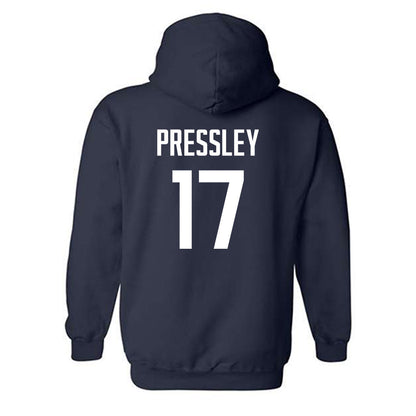 UConn - NCAA Football : Shamar Pressley - Classic Shersey Hooded Sweatshirt-1