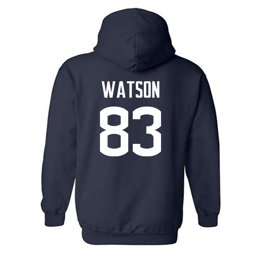 UConn - NCAA Football : Xavier Watson - Classic Shersey Hooded Sweatshirt-1