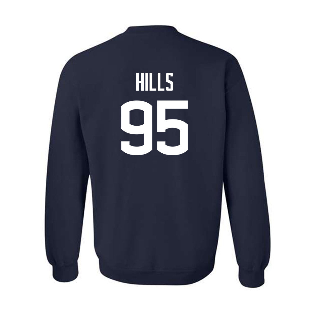UConn - NCAA Football : Melvin Hills - Classic Shersey Crewneck Sweatshirt-1