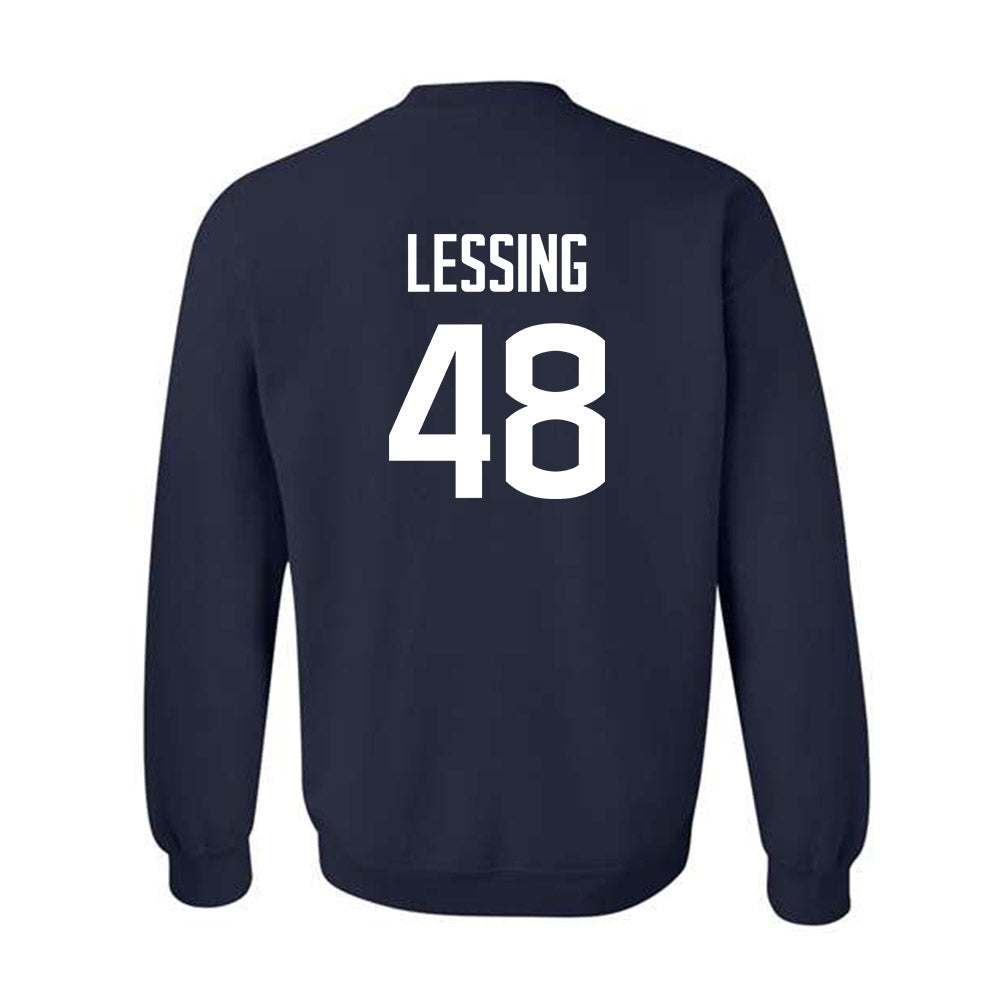 UConn - NCAA Baseball : Justin Lessing - Classic Shersey Crewneck Sweatshirt-1