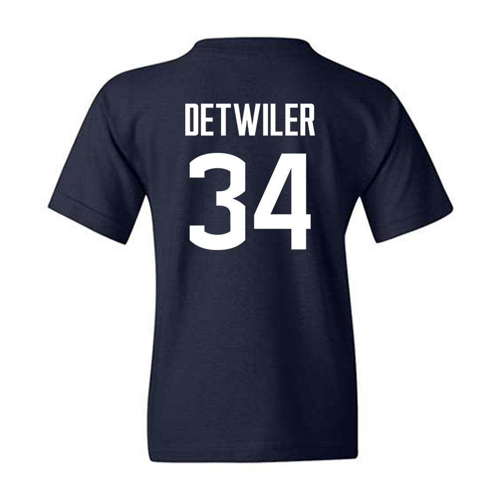 UConn - NCAA Baseball : Bryce Detwiler - Classic Shersey Youth T-Shirt-1