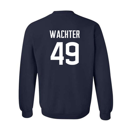 UConn - NCAA Baseball : Nater Wachter - Classic Shersey Crewneck Sweatshirt-1