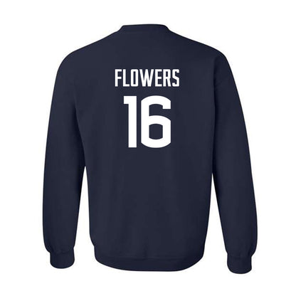 UConn - NCAA Football : Kamren Flowers - Classic Shersey Crewneck Sweatshirt-1