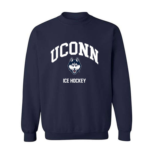 UConn - NCAA Men's Ice Hockey : Carlin Dezainde - Classic Shersey Crewneck Sweatshirt-0