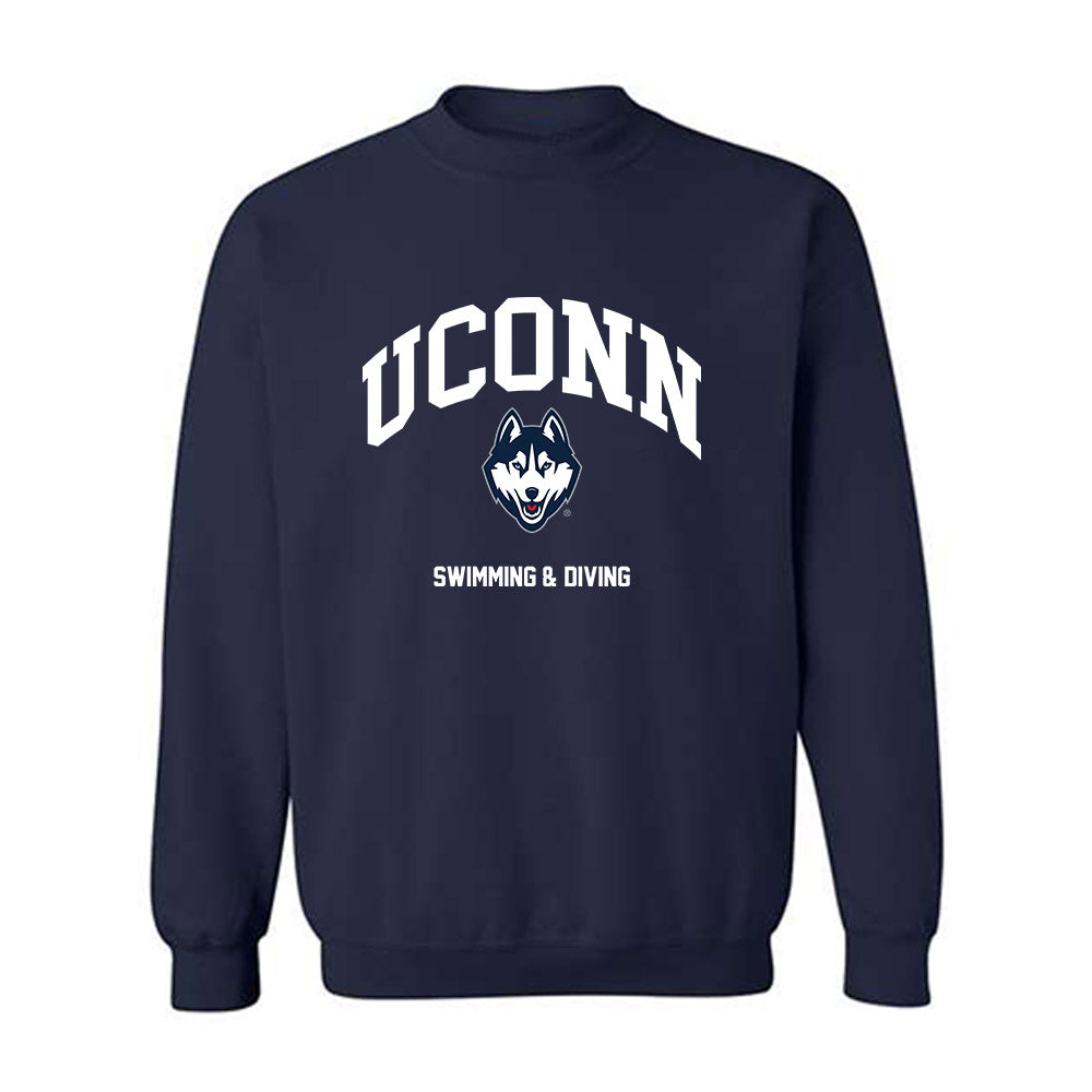 UConn - NCAA Women's Swimming & Diving : Kiersten O'Connor - Classic Shersey Crewneck Sweatshirt-0