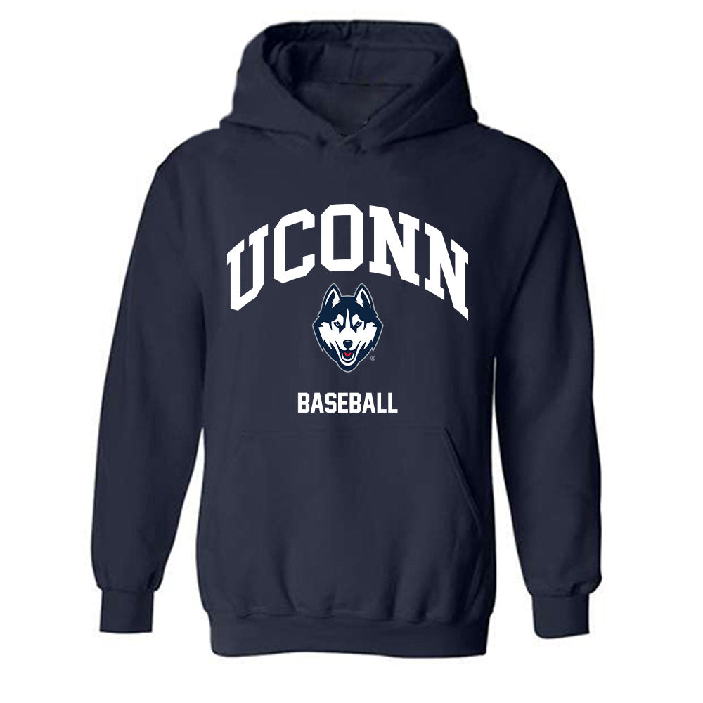 UConn - NCAA Baseball : Rob Rispoli - Classic Shersey Hooded Sweatshirt-0