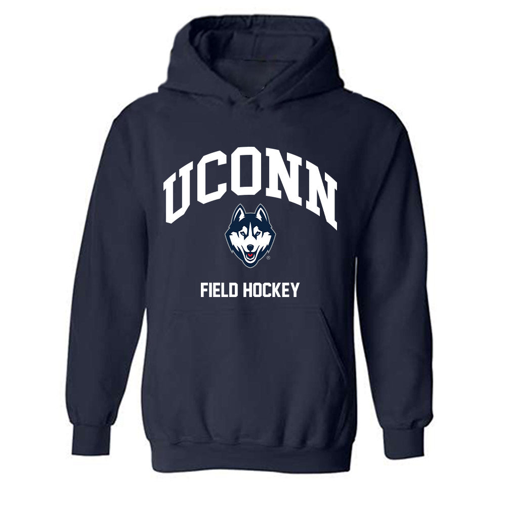 UConn - NCAA Women's Field Hockey : Maya Everett - Classic Shersey Hooded Sweatshirt-0