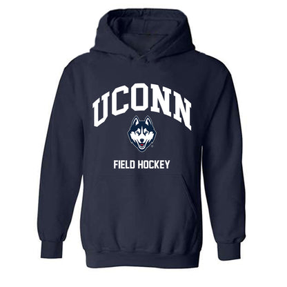UConn - NCAA Women's Field Hockey : Maya Everett - Classic Shersey Hooded Sweatshirt-0