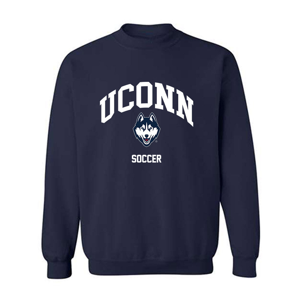 UConn - NCAA Men's Soccer : Johan Hamel - Classic Shersey Crewneck Sweatshirt-0