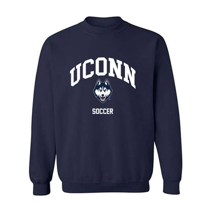 UConn - NCAA Men's Soccer : Johan Hamel - Classic Shersey Crewneck Sweatshirt-0