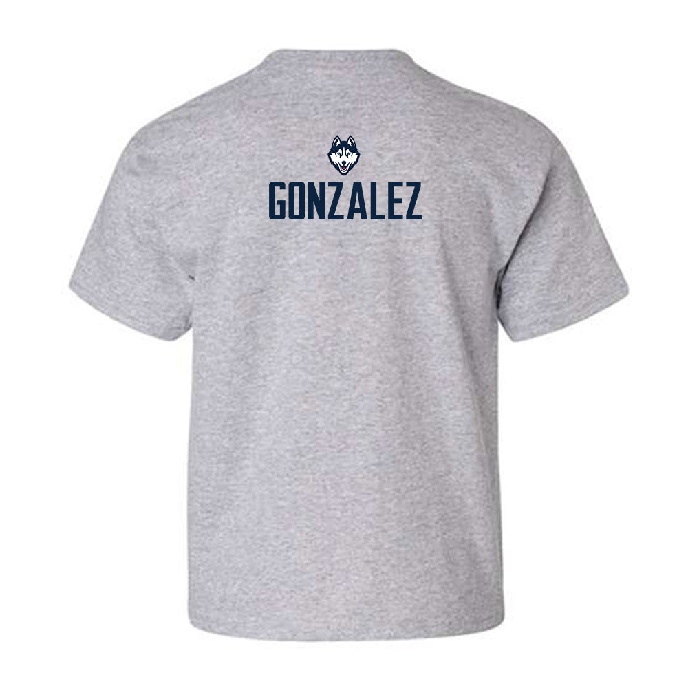 UConn - NCAA Women's Swimming & Diving : Aniya Gonzalez - Classic Shersey Youth T-Shirt-1