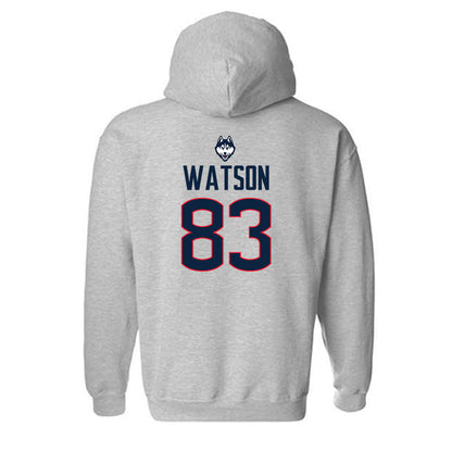 UConn - NCAA Football : Xavier Watson - Classic Shersey Hooded Sweatshirt-1