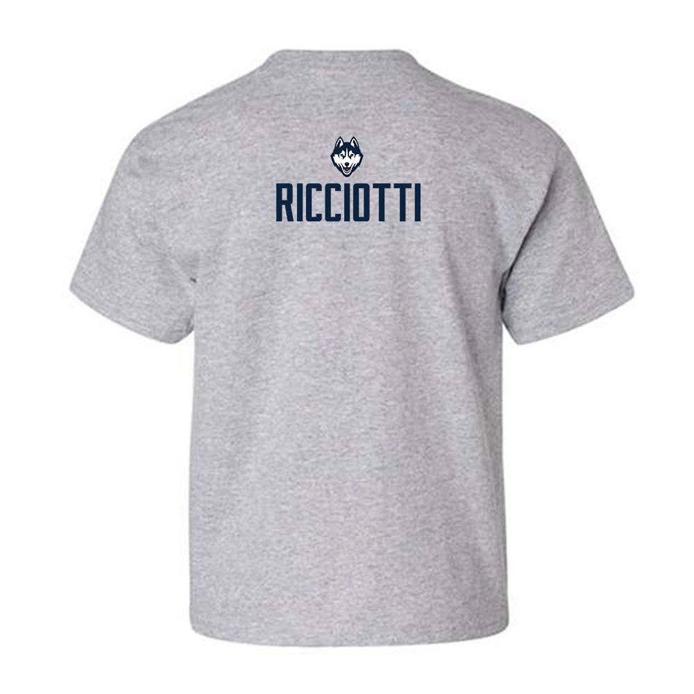 UConn - NCAA Women's Swimming & Diving : Jordyn Ricciotti - Classic Shersey Youth T-Shirt-1