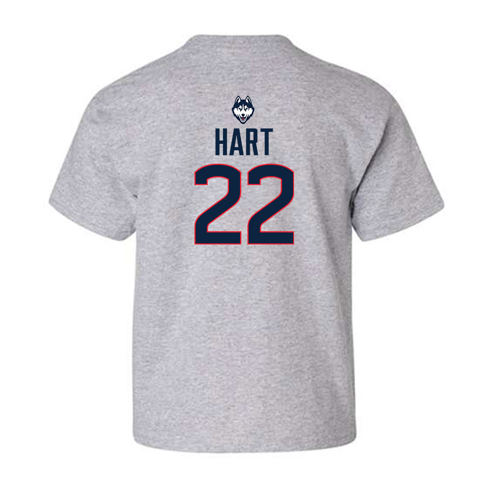 UConn - NCAA Football : Jaden Hart - Classic Shersey Youth T-Shirt-1