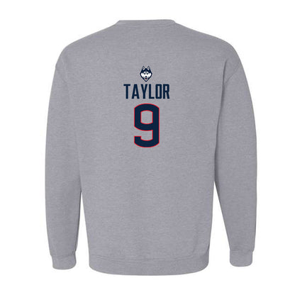 UConn - NCAA Baseball : Chase Taylor - Classic Shersey Crewneck Sweatshirt-1