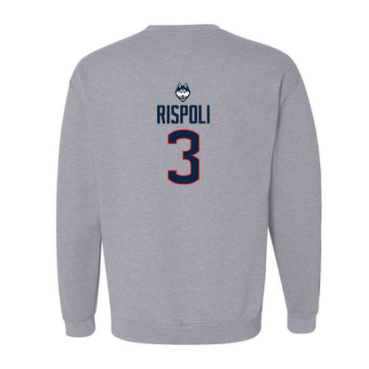 UConn - NCAA Baseball : Rob Rispoli - Classic Shersey Crewneck Sweatshirt-1