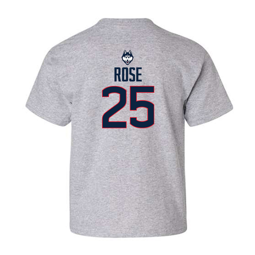 UConn - NCAA Football : Daniel Rose - Classic Shersey Youth T-Shirt-1