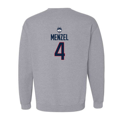 UConn - NCAA Baseball : Evan Menzel - Classic Shersey Crewneck Sweatshirt-1