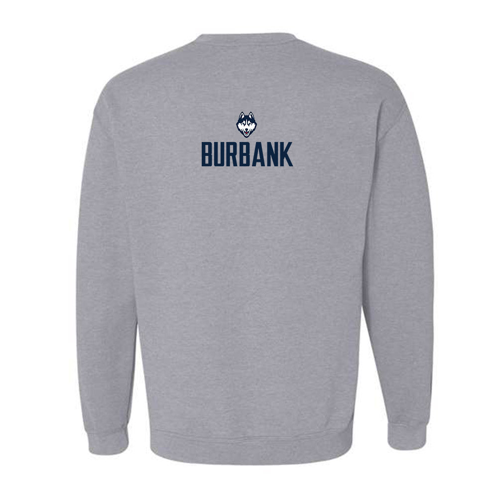 UConn - NCAA Football : Logan Burbank - Classic Shersey Crewneck Sweatshirt-1