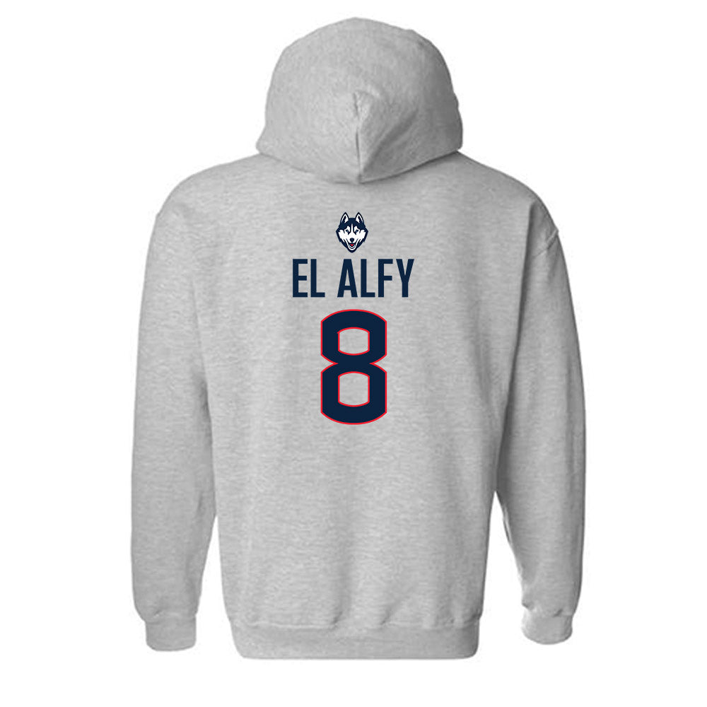 UConn - NCAA Women's Basketball : Jana El Alfy - Hooded Sweatshirt