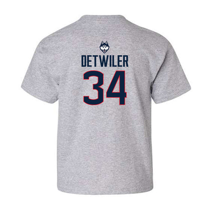 UConn - NCAA Baseball : Bryce Detwiler - Classic Shersey Youth T-Shirt-1