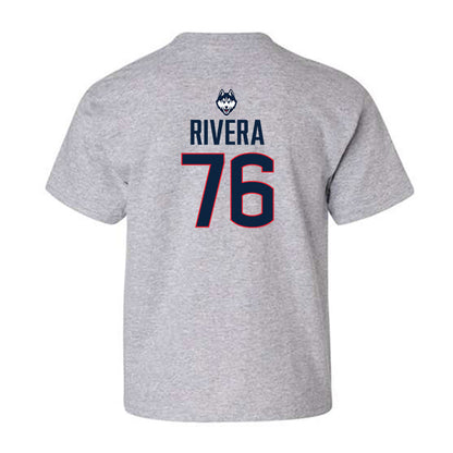 UConn - NCAA Football : Dominic Rivera - Classic Shersey Youth T-Shirt-1