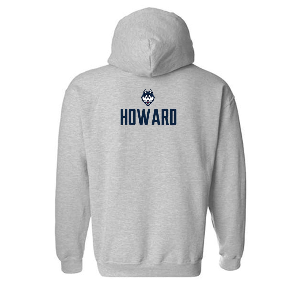 UConn - NCAA Football : Mason Howard - Classic Shersey Hooded Sweatshirt-1