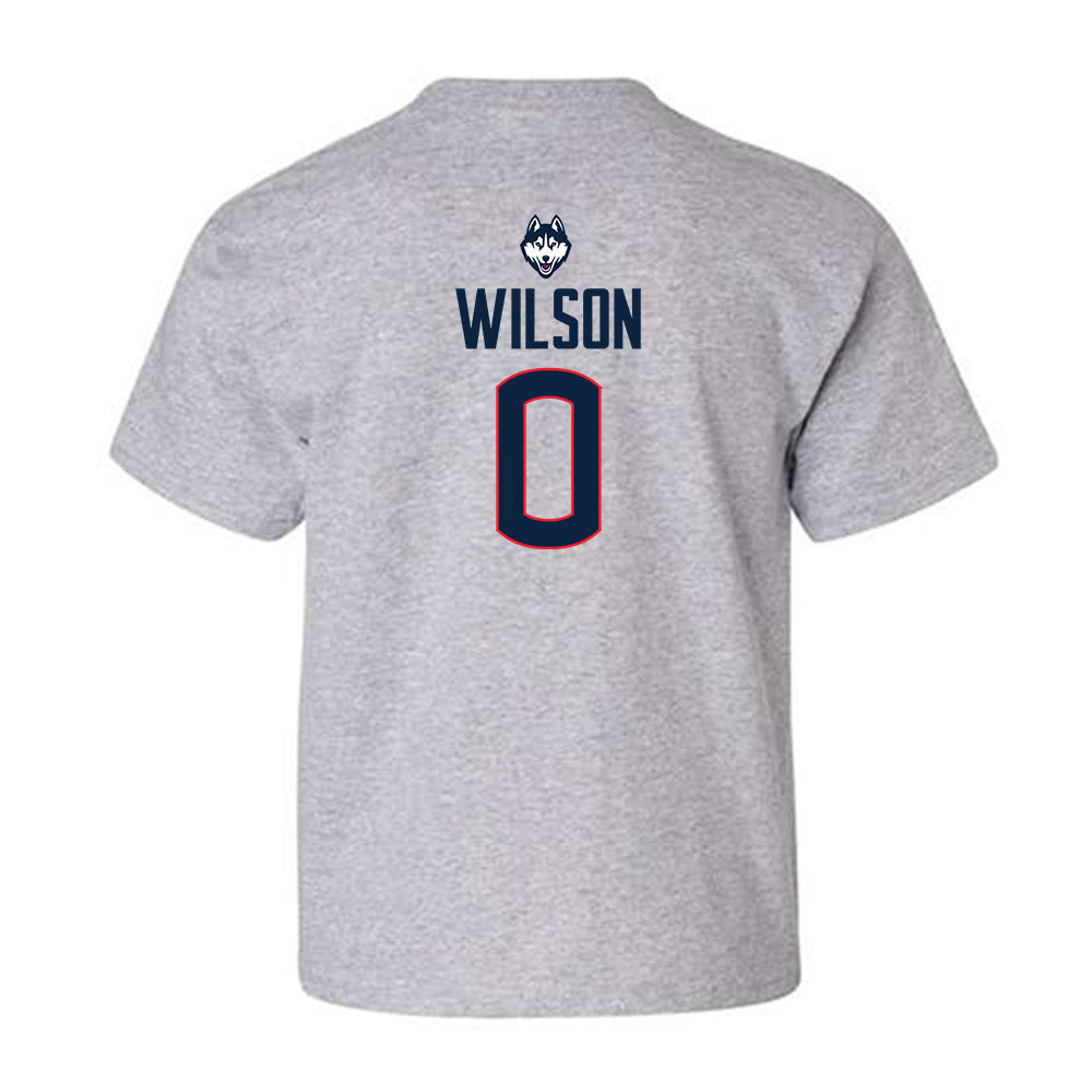 UConn - NCAA Football : Flash Wilson - Classic Shersey Youth T-Shirt-1