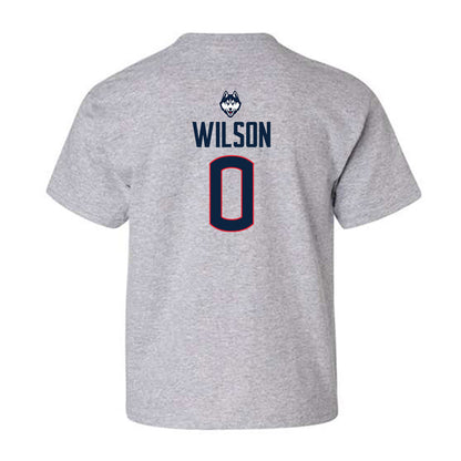 UConn - NCAA Football : Flash Wilson - Classic Shersey Youth T-Shirt-1