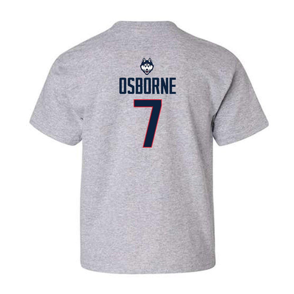 UConn - NCAA Football : Kalieb Osborne - Classic Shersey Youth T-Shirt-1