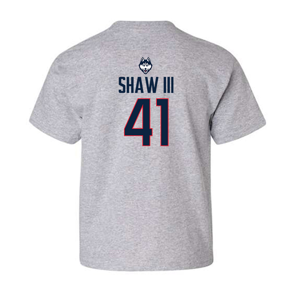 UConn - NCAA Baseball : Gregory Shaw III - Classic Shersey Youth T-Shirt-1