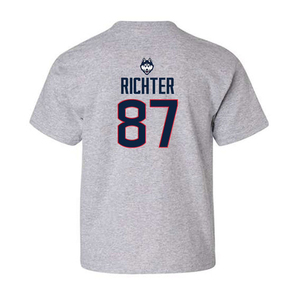 UConn - NCAA Football : Clemens Richter - Classic Shersey Youth T-Shirt-1