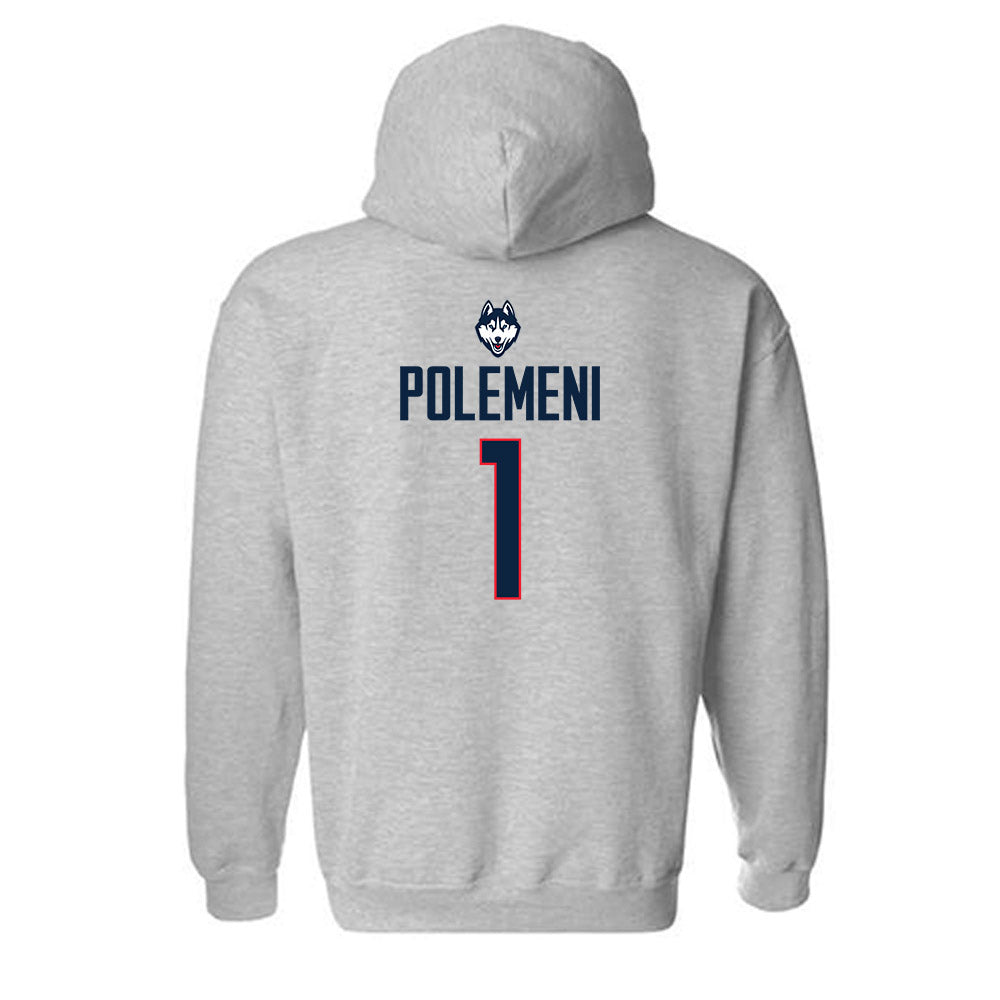 UConn - NCAA Baseball : Christopher Polemeni - Classic Shersey Hooded Sweatshirt-1