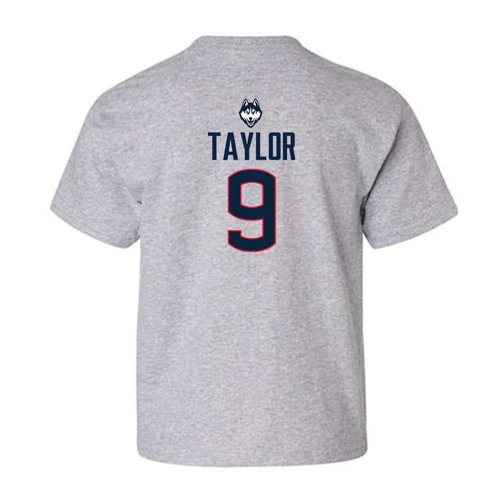 UConn - NCAA Baseball : Chase Taylor - Classic Shersey Youth T-Shirt-1