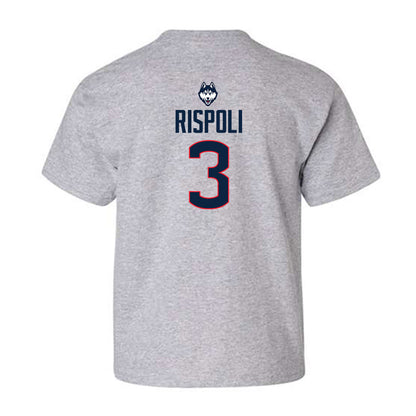 UConn - NCAA Baseball : Rob Rispoli - Classic Shersey Youth T-Shirt-1