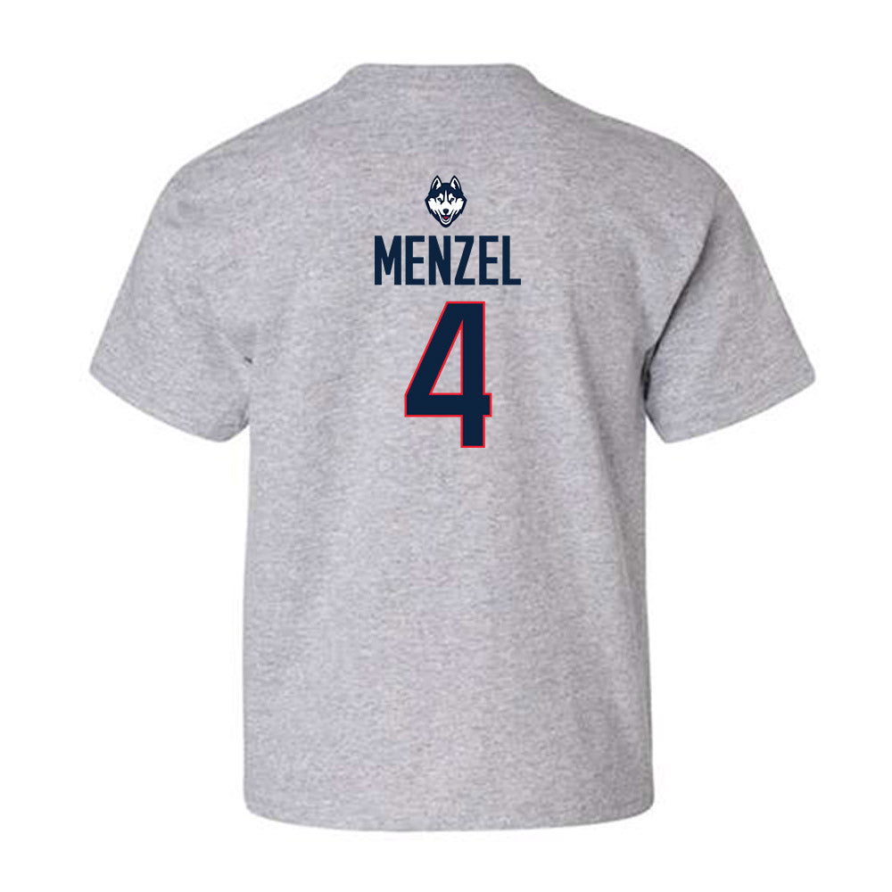 UConn - NCAA Baseball : Evan Menzel - Classic Shersey Youth T-Shirt-1