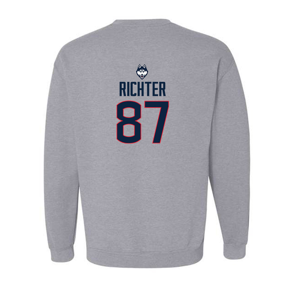 UConn - NCAA Football : Clemens Richter - Classic Shersey Crewneck Sweatshirt-1