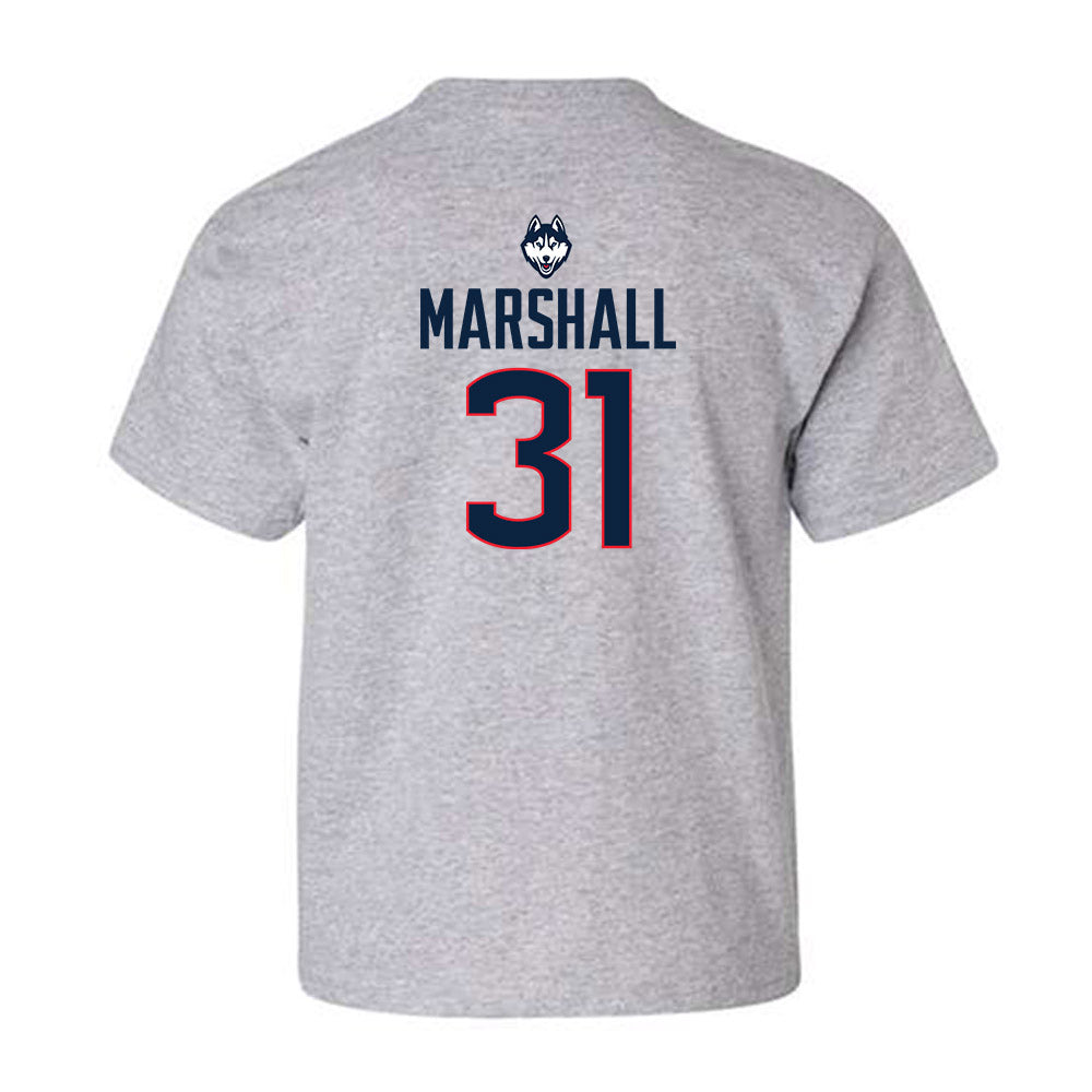 UConn - NCAA Baseball : Jackson Marshall - Classic Shersey Youth T-Shirt-1