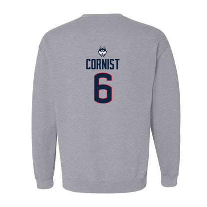 UConn - NCAA Football : Trey Cornist - Classic Shersey Crewneck Sweatshirt-1