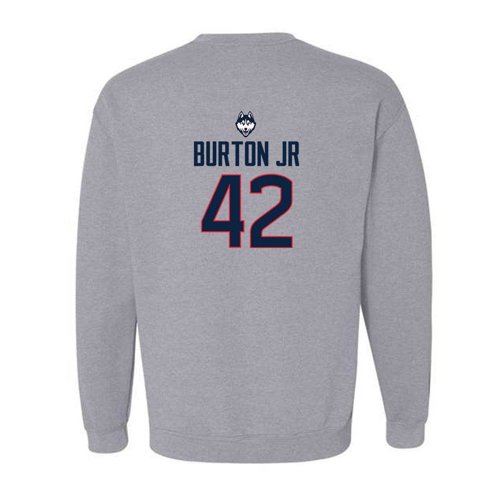 UConn - NCAA Football : Michael Burton Jr - Classic Shersey Crewneck Sweatshirt-1